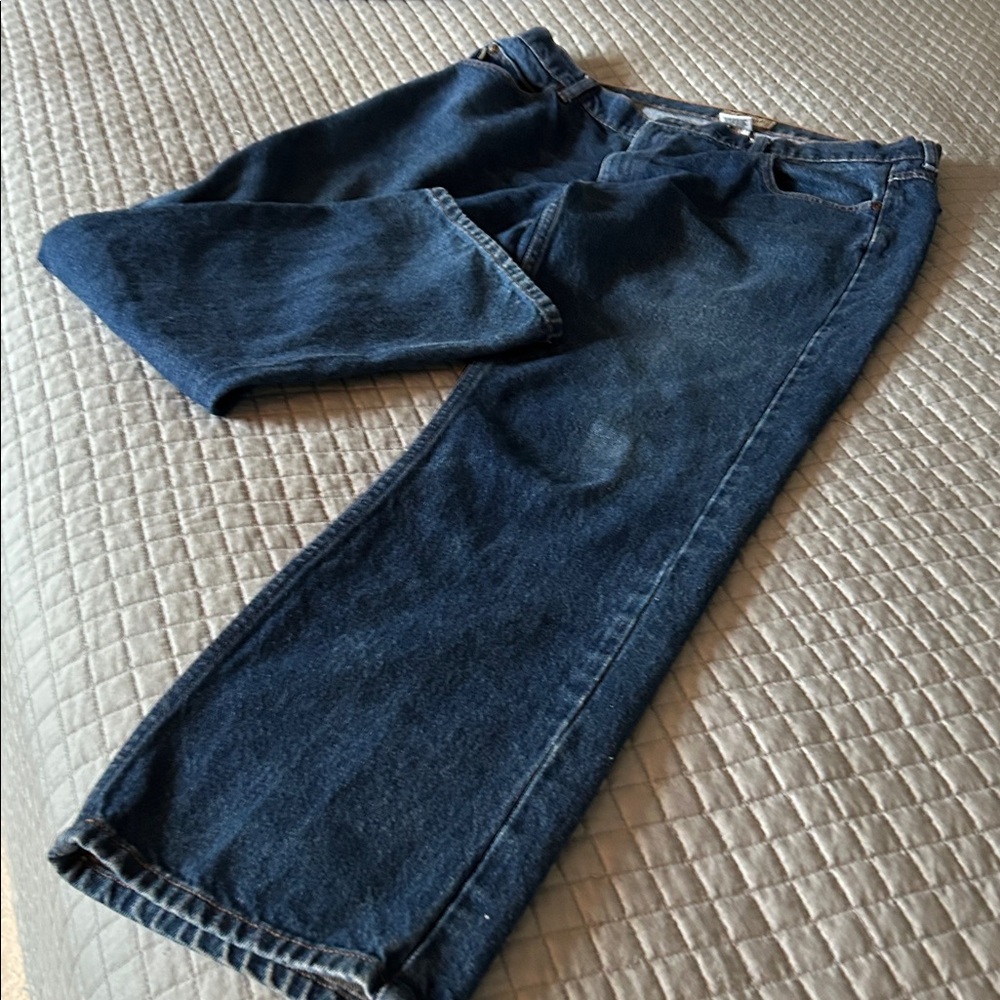 L.L. Bean Men's Dark Wash Straight Jeans